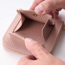 【本革キーケース】SMART MOVE! -type2 | コインポケットタイプ- Sakura Grace (ふわり春衣) | 革加工 | RAKUKEI