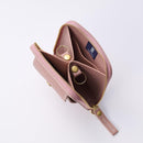 【本革キーケース】SMART MOVE! -type2 | コインポケットタイプ- Sakura Grace (ふわり春衣) | 革加工 | RAKUKEI