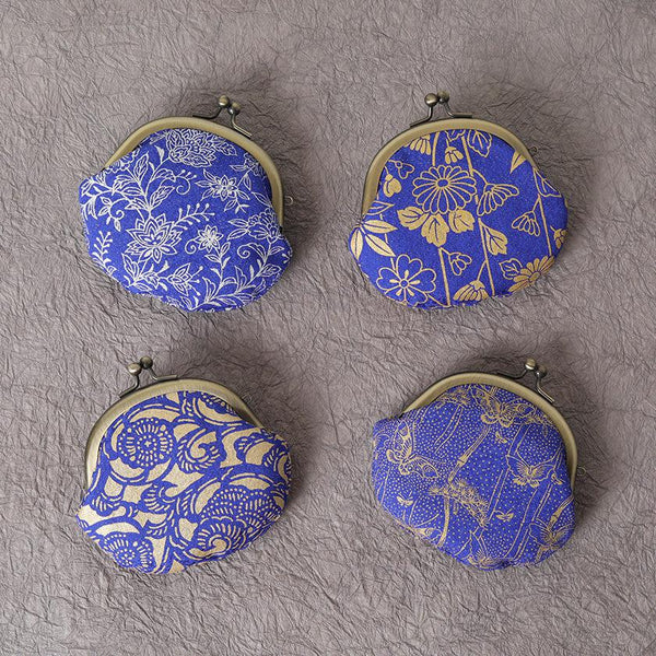 【財布】手描友禅 絹のがま口 コインケース | 京友禅 | Morphosphere