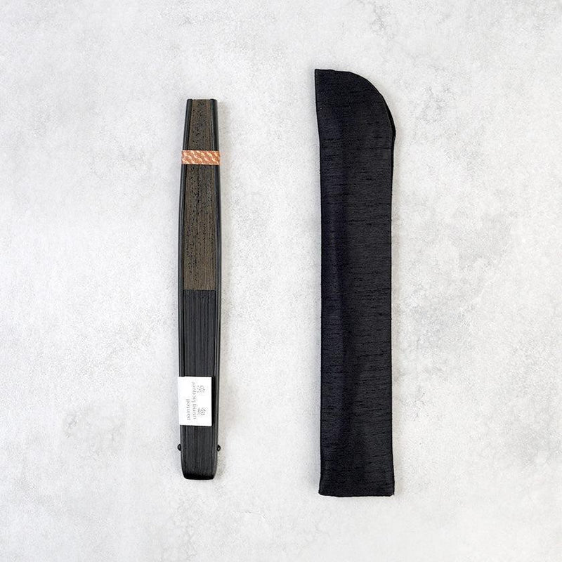 【扇子】男持 (7.5寸) 漆絵 鳳凰 (扇子袋付) | 名古屋扇子 | 末廣堂