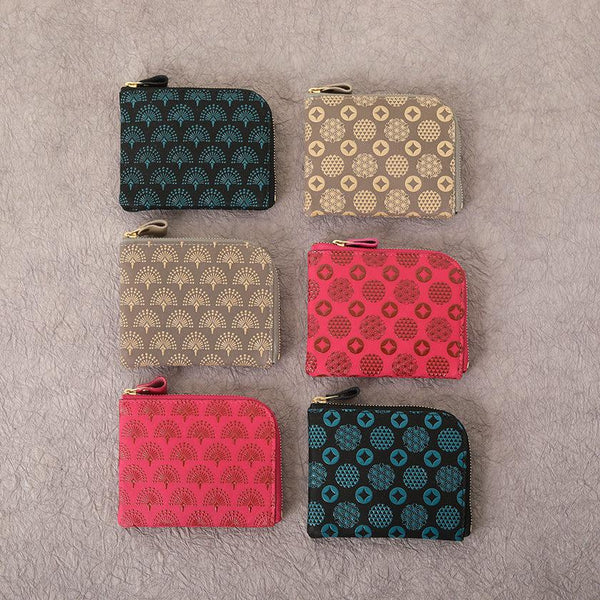 【財布】彩世 L字ファスナーミニ | 印伝 | GOODHISTOY * 鹿乃香印伝