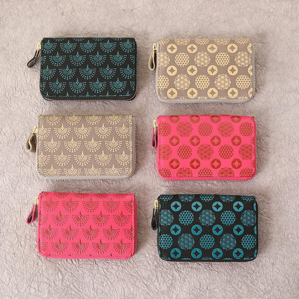 【小銭入れ】彩世 ラウンドFミニ | 印伝 | GOODHISTOY * 鹿乃香印伝