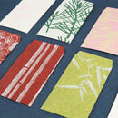 【ポチ袋】(大) 竹 赤地 (2枚) | 唐紙 | 唐源