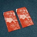 【ポチ袋】(大) 梅 赤地 (2枚) | 唐紙 | 唐源