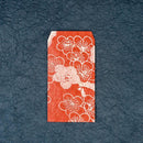 【ポチ袋】(大) 梅 赤地 (2枚) | 唐紙 | 唐源