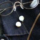 【イヤリング】月の満ち欠け | 有田焼 | 6.kiln