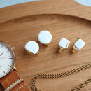 【イヤリング】月の満ち欠け | 有田焼 | 6.kiln