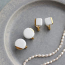 【イヤリング】月の満ち欠け | 有田焼 | 6.kiln