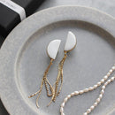 【イヤリング】半月 | 有田焼 | 6.kiln