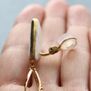 【イヤリング】半月 | 有田焼 | 6.kiln