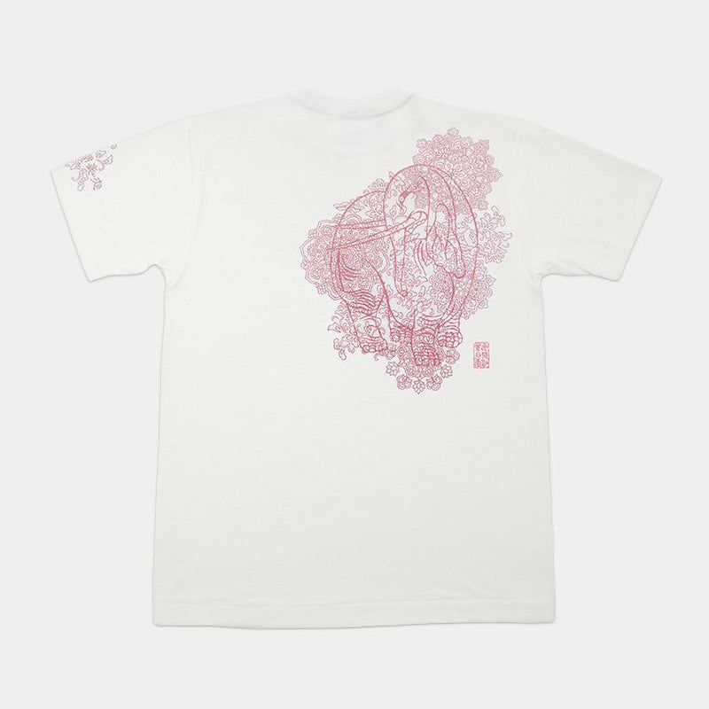 【Tシャツ】小鳥と象 | シルクスクリーンプリント