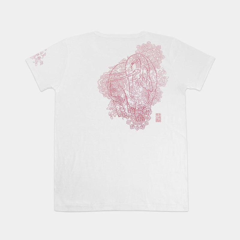 【Tシャツ】小鳥と象 | シルクスクリーンプリント