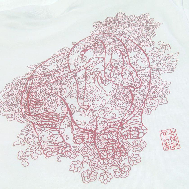 【Tシャツ】小鳥と象 | シルクスクリーンプリント