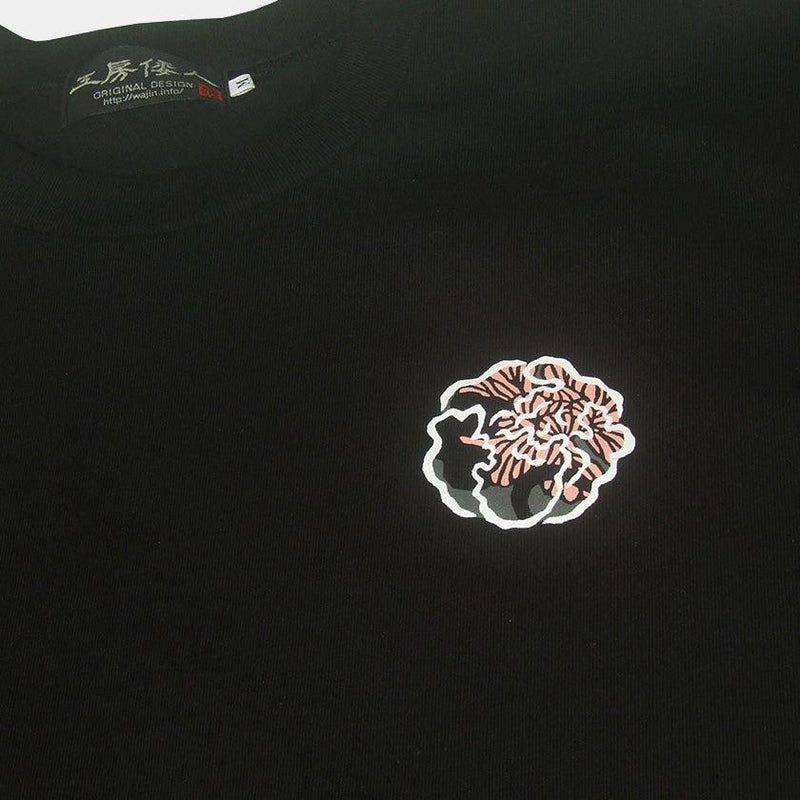 【Tシャツ】唐獅子牡丹 | シルクスクリーンプリント