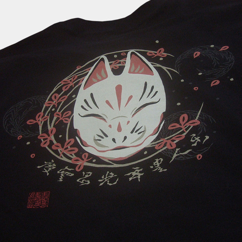 【Tシャツ】狐 | シルクスクリーンプリント