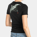 【Tシャツ】夕顔 | シルクスクリーンプリント