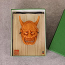 【置物】 般若面（５寸） | 一位一刀彫 | 鷲塚浩