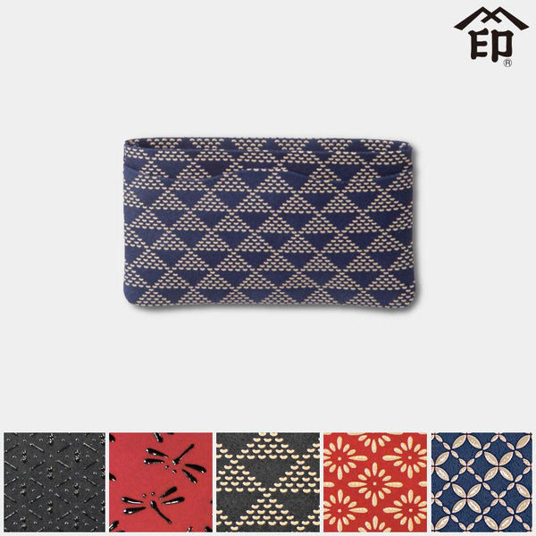 波うろこ (118) (紺地×白漆)