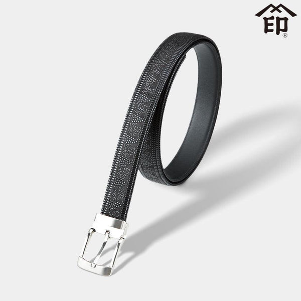 【ベルト】B30ベルトL 葡萄石畳 | 甲州印伝 | 印傳屋