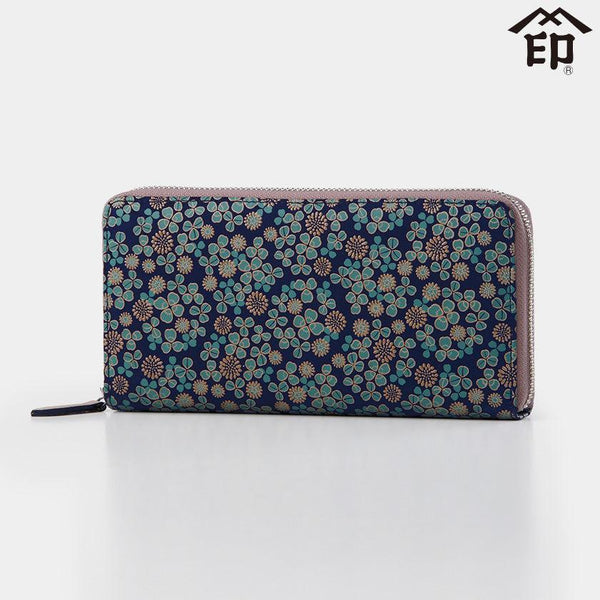 【長財布】白詰草 CIｰ25束入 | 甲州印伝 | 印傳屋