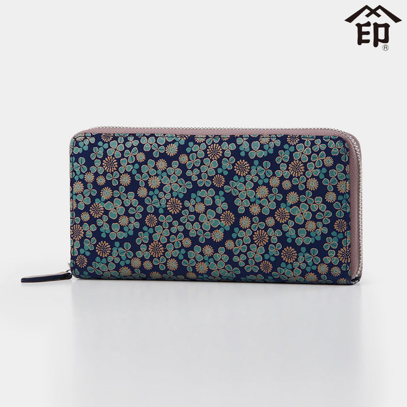 【長財布】白詰草 CIｰ25束入 | 甲州印伝 | 印傳屋