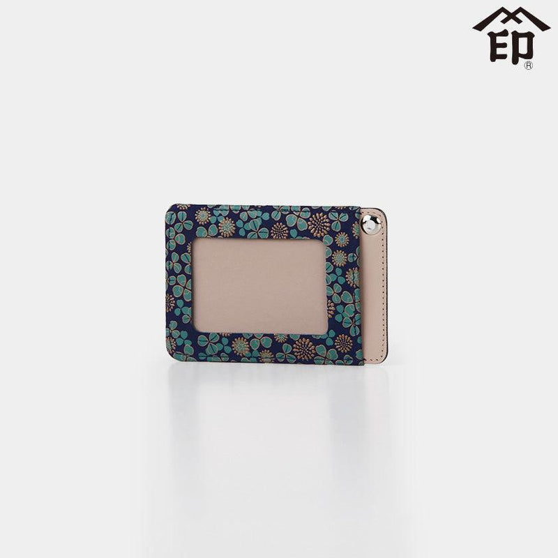 【パスケース】白詰草 パス入F | 甲州印伝 | 印傳屋