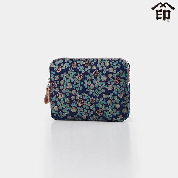 【ポーチ】白詰草 9ポーチ | 甲州印伝 | 印傳屋