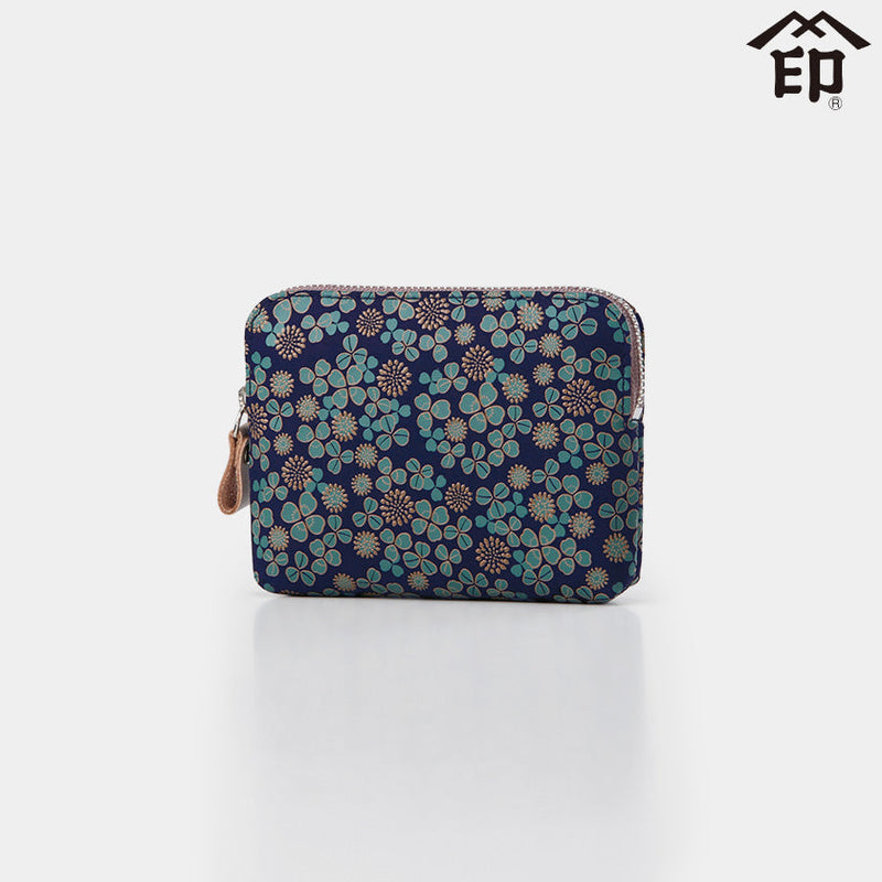 【ポーチ】白詰草 9ポーチ | 甲州印伝 | 印傳屋