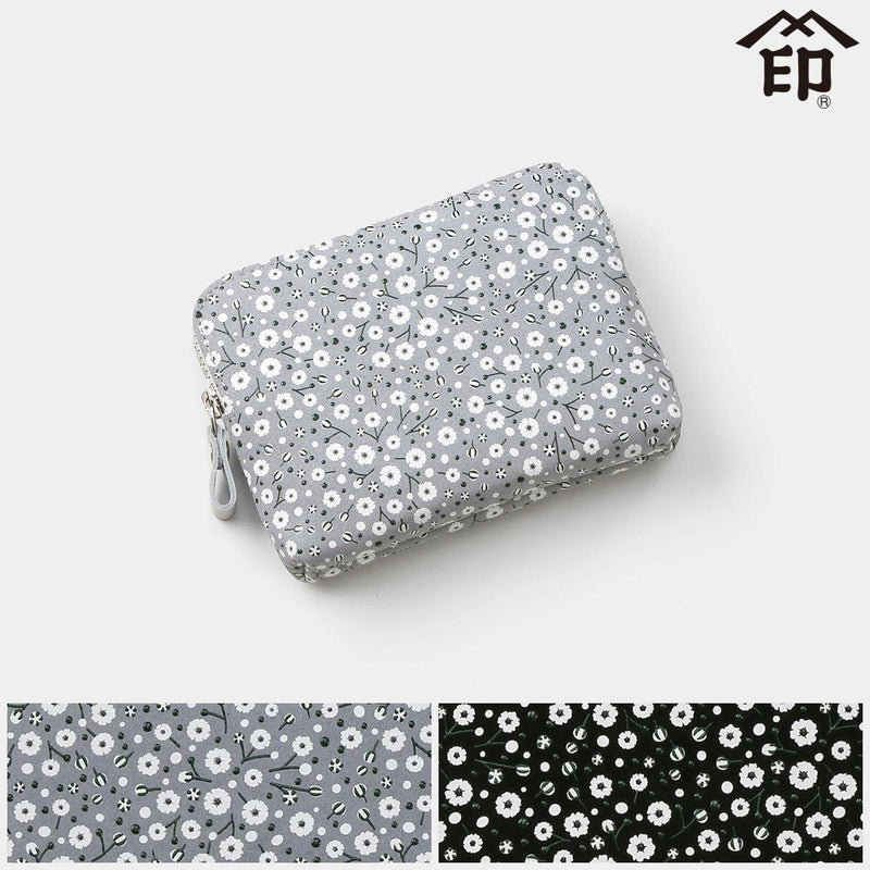 ポーチ｜かすみ草 9ポーチ | 甲州印伝 | 印傳屋 ｜BECOS