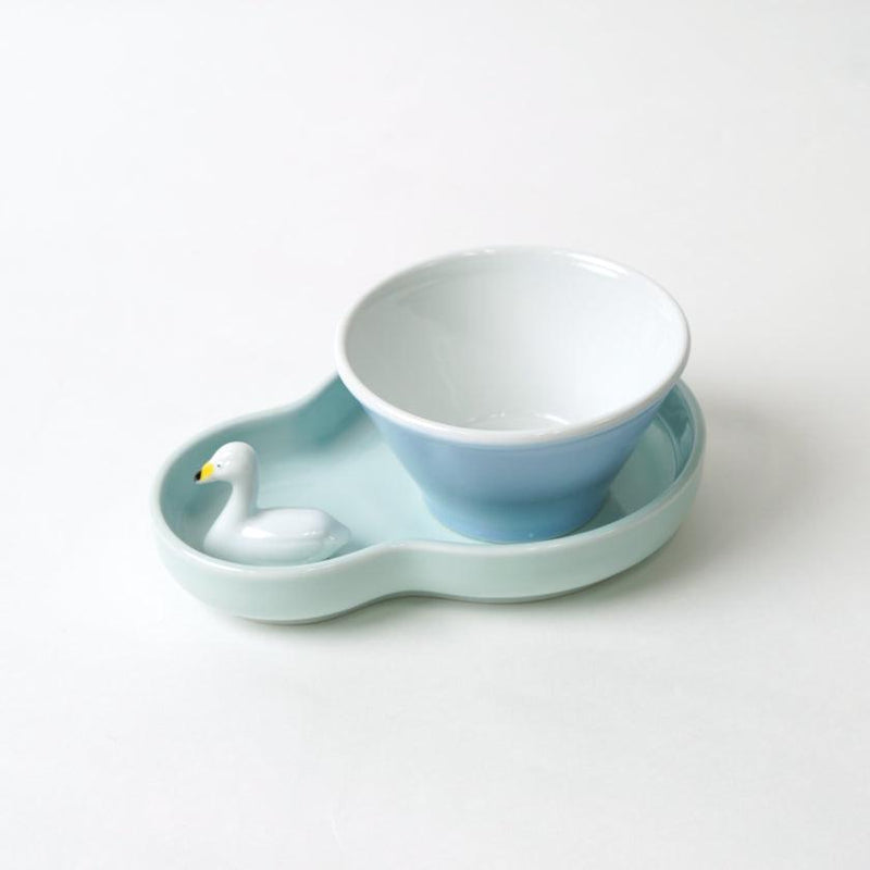 【キッズ食器3点セット】hike (ブルー) | 波佐見焼 | 西海陶器
