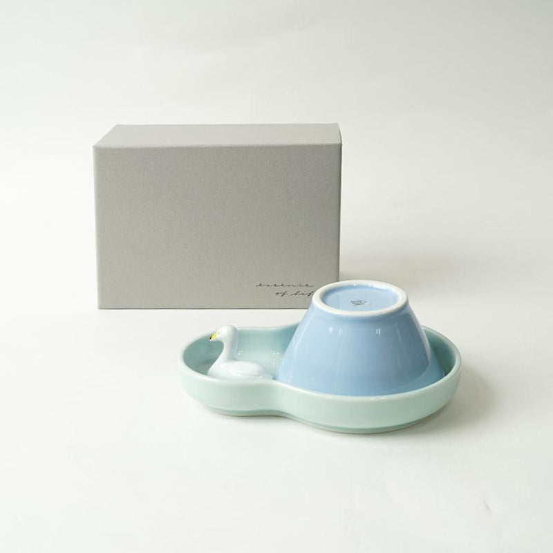 【キッズ食器3点セット】hike (ブルー) | 波佐見焼 | 西海陶器