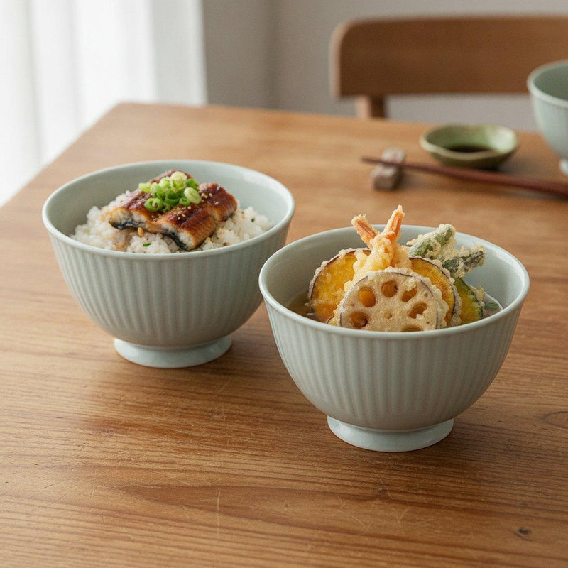 丼ペアセット｜花ふわり お好み丼 | 波佐見焼 | 西海陶器 ｜BECOS