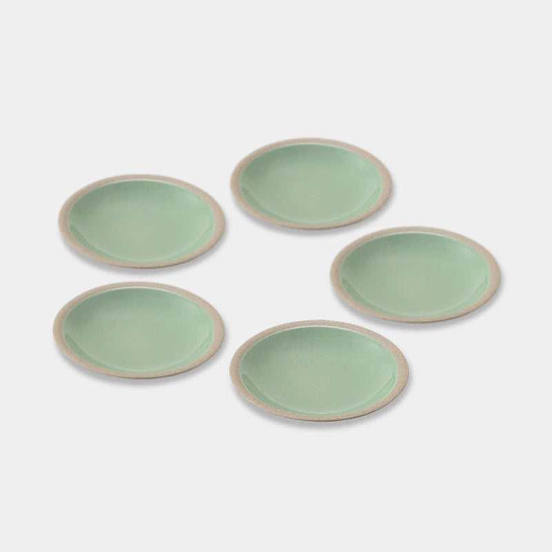 【皿5枚セット】ポタリー プレート M | 波佐見焼 | 西海陶器