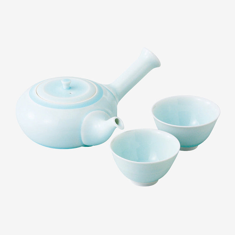 【茶器セット】青磁 一服茶器 | 波佐見焼 | 西海陶器
