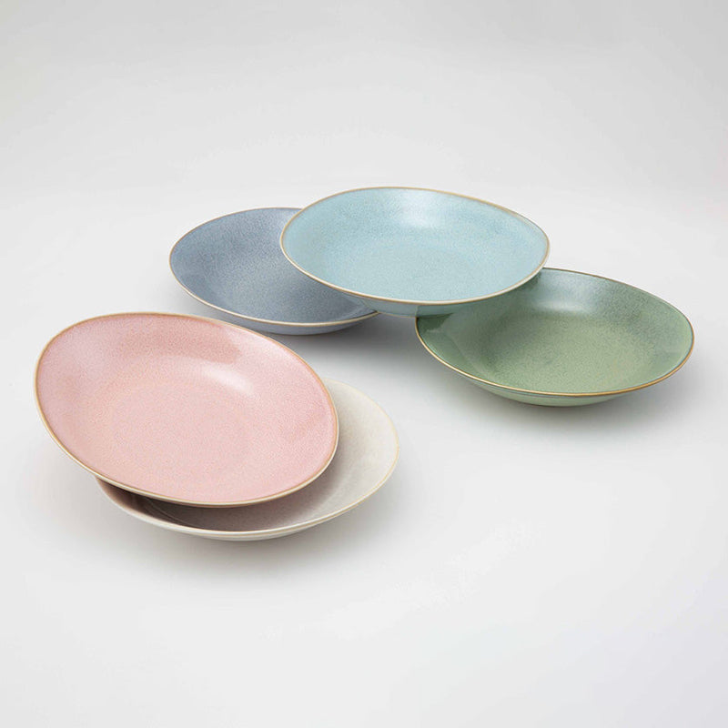 【皿5枚セット】彩々 楕円皿揃 | 波佐見焼 | 西海陶器