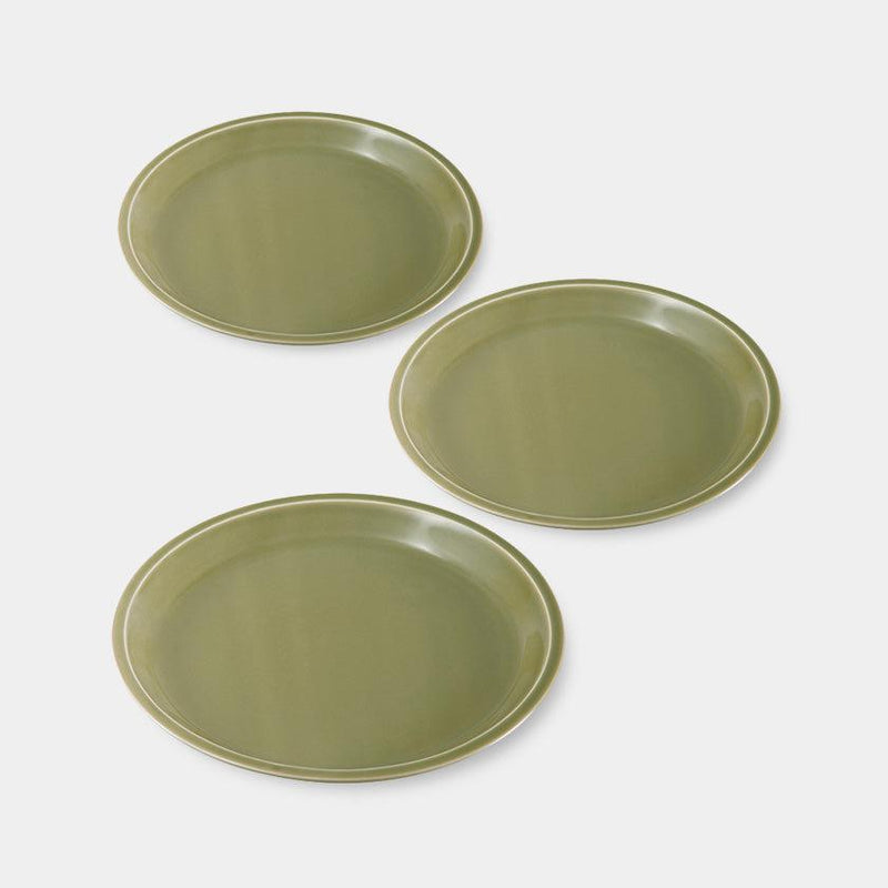 【皿3枚セット】es plate 19cm | 波佐見焼 | 西海陶器