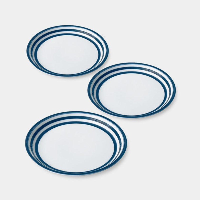 【皿3枚セット】es plate 19cm | 波佐見焼 | 西海陶器
