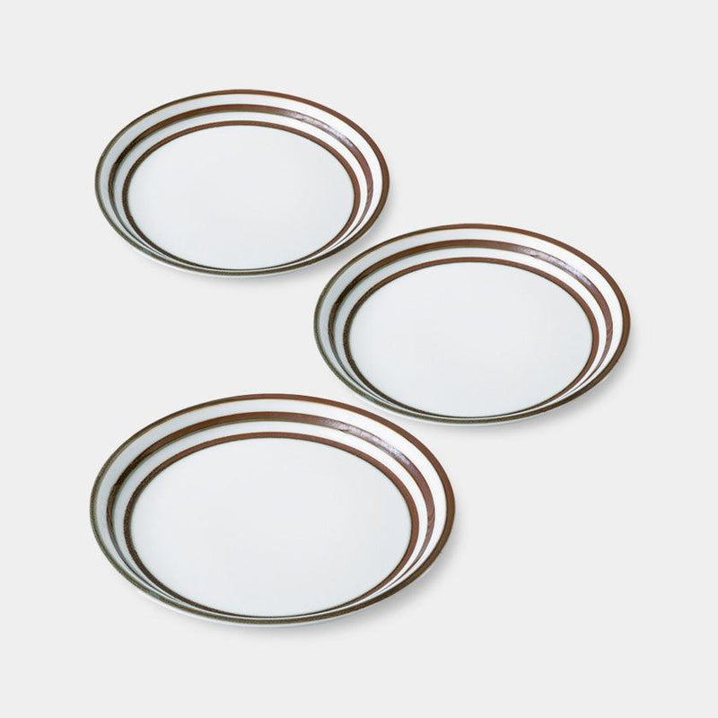 【皿3枚セット】es plate 19cm | 波佐見焼 | 西海陶器