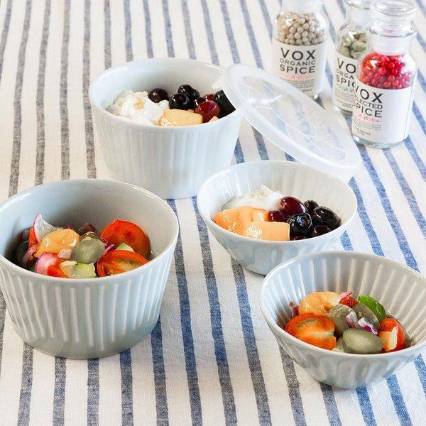 【ボール 4点セット】花ふわり ピクルスセット | 波佐見焼 | 西海陶器