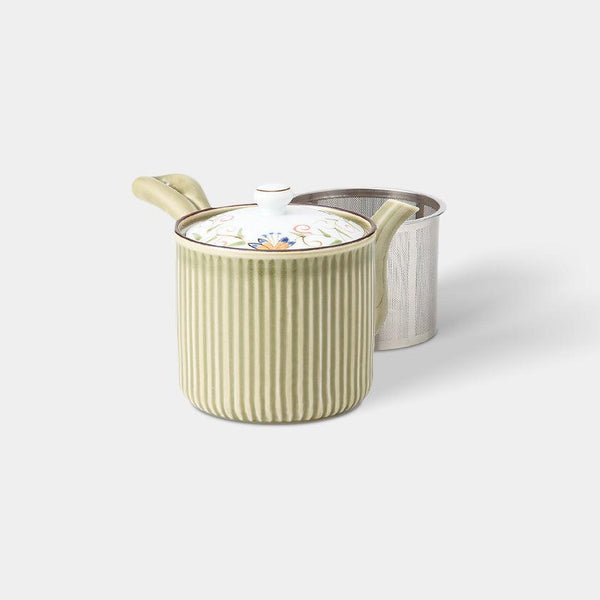 【急須】花蓮 SS 軽量 大 (緑) | 波佐見焼 | 西海陶器