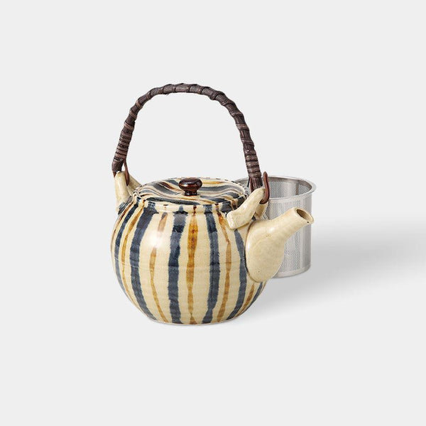 【土瓶】二色十草 SS 5号 青 | 波佐見焼 | 西海陶器