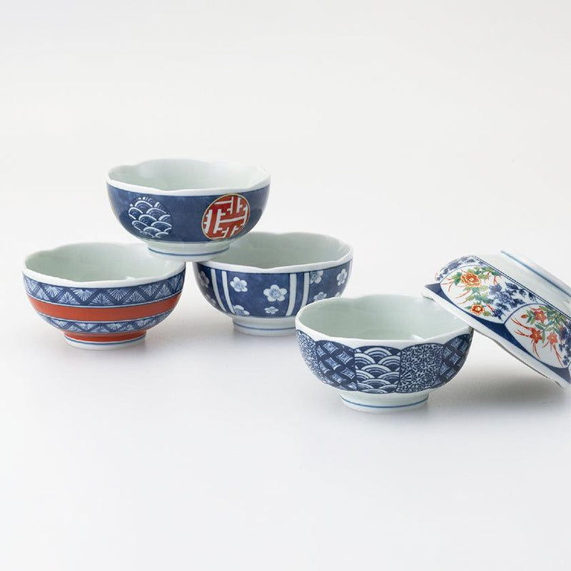【鉢 5個セット】染錦文様 小付揃 | 波佐見焼 | 西海陶器