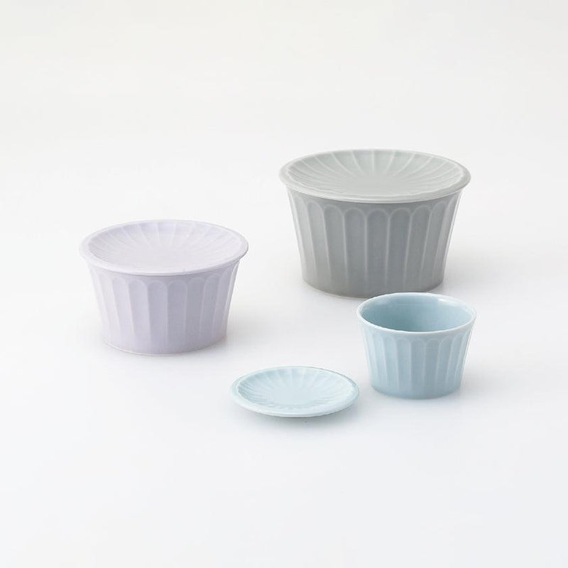 【皿3個 & 鉢3個セット】KIKUWARI シングルセット | 波佐見焼 | 西海陶器