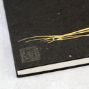 【御朱印帳】三ヶ月 (黒) | 唐紙 | 景美風月