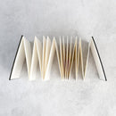 【御朱印帳】三ヶ月 (黒) | 唐紙 | 景美風月