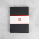 【御朱印帳】三ヶ月 (黒) | 唐紙 | 景美風月