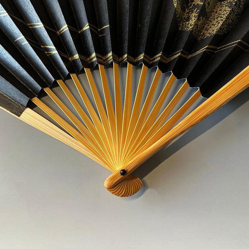 【扇子】月想扇 満月想 | 唐紙 | 景美風月