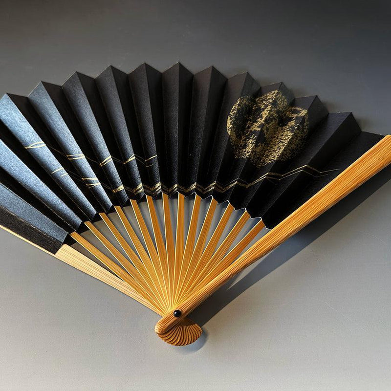 【扇子】月想扇 満月想 | 唐紙 | 景美風月