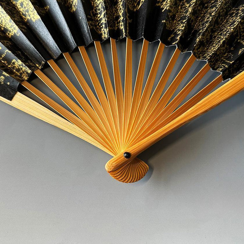 【扇子】桧月想 満月 | 唐紙 | 景美風月