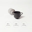 【マグカップ】軽くて持ちやすいマグカップ Gray | 京焼・清水焼 | fuuu